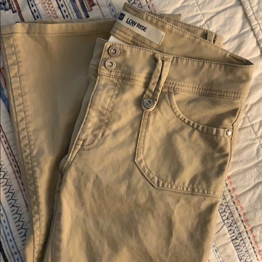 Khaki Gap Flares
